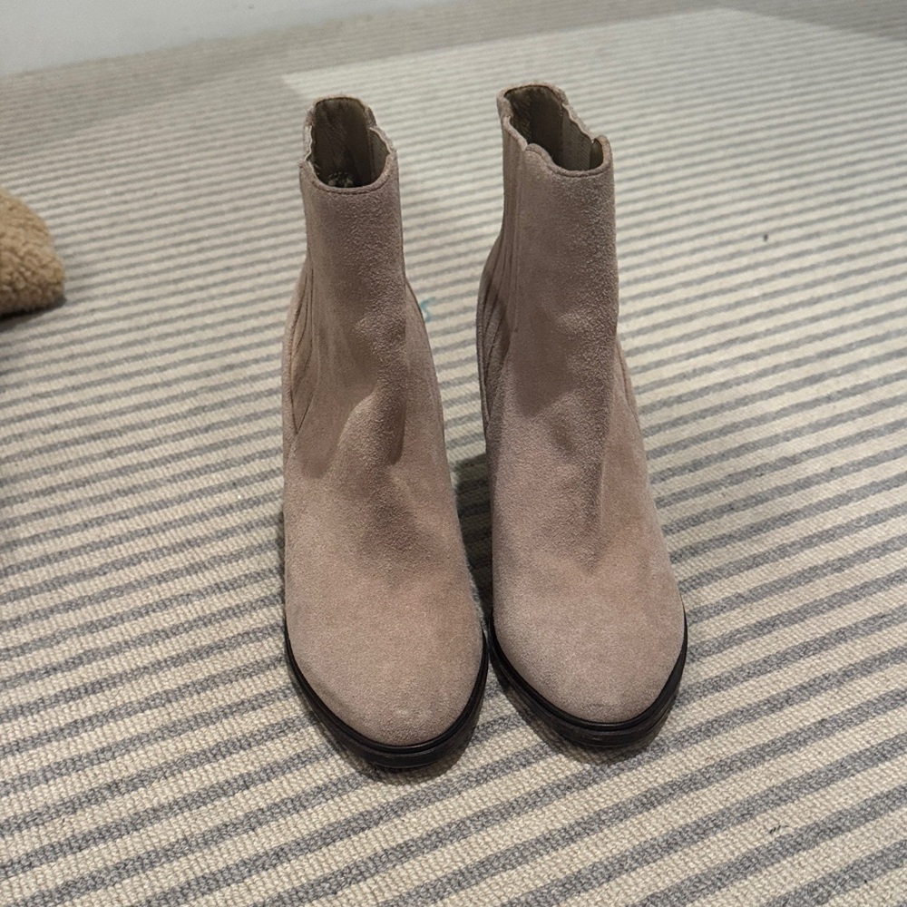 Joie Beige Ankle Boots